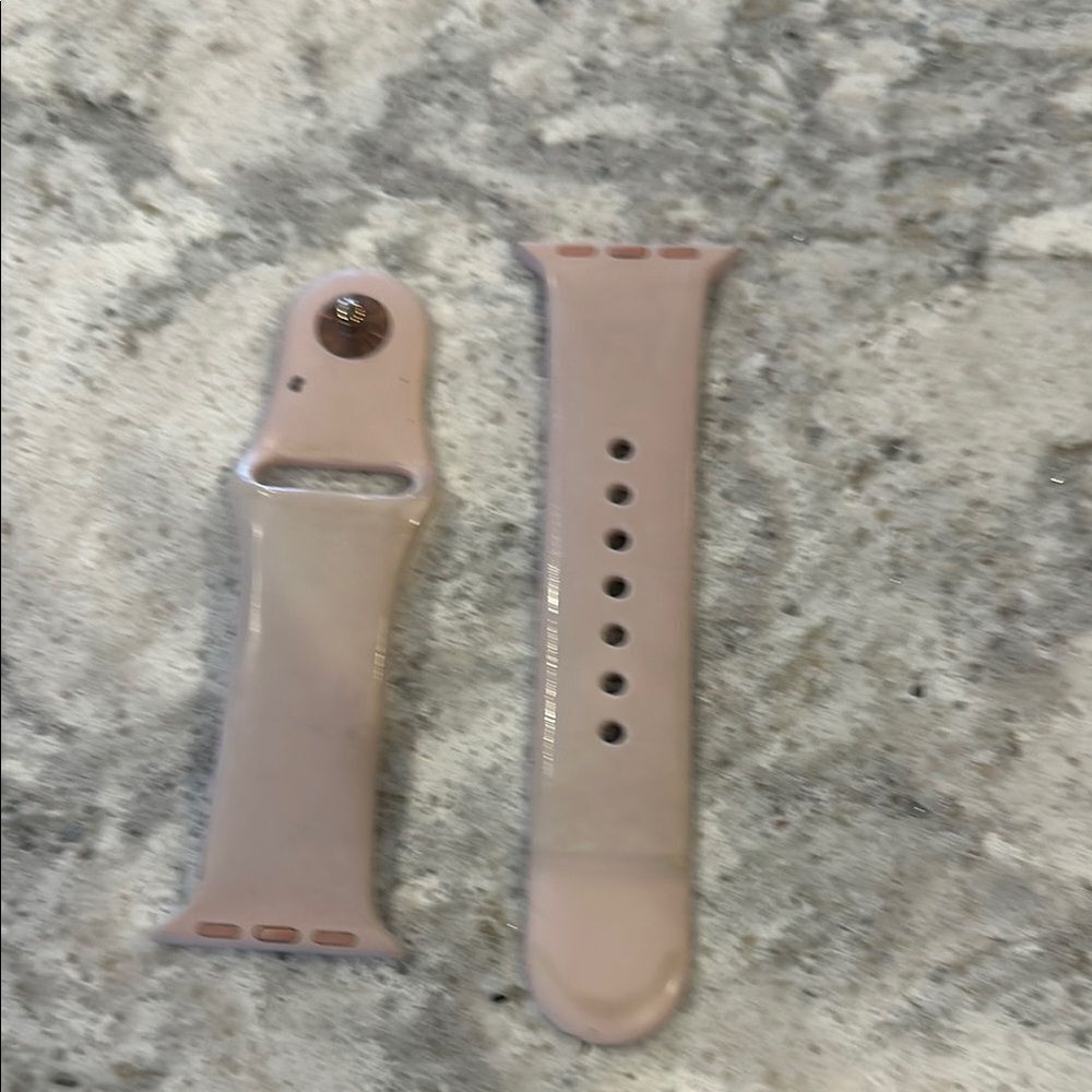 ⌚ Light Pink Apple Watch Sport Band - Size Small/Medium - Gently Used